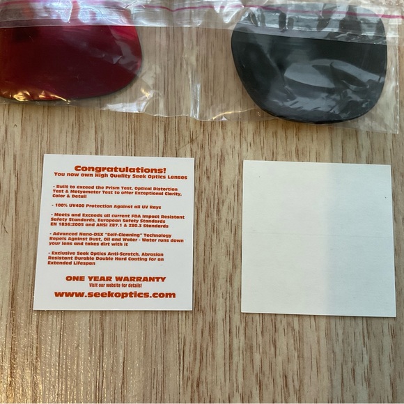 Replacement Lenses for Oakley Garage Rock Red mirror - Picture 8 of 8